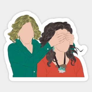 Grace and Frankie Sticker